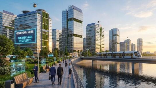 Бизнес-карта Киева 2026: Почему Оболонь окончательно закрепила статус ключевого делового центра