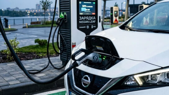 Зарядка на электромобиль Nissan Leaf: инженерные параметры