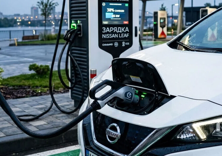 Зарядка на электромобиль Nissan Leaf: инженерные параметры