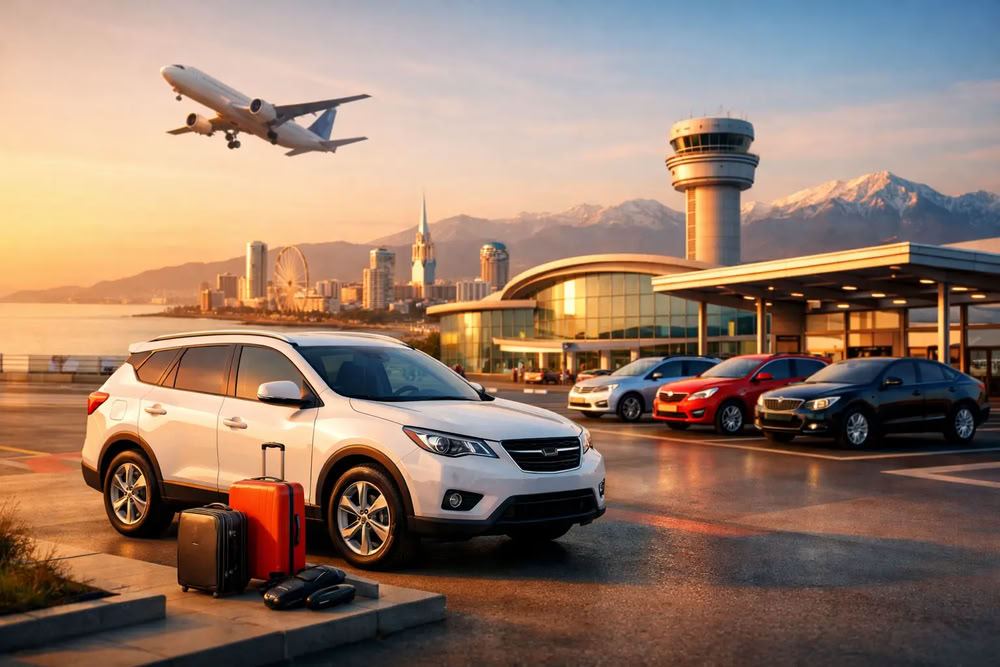 Batumi Airport car rental for tourists arriving in Georgia
